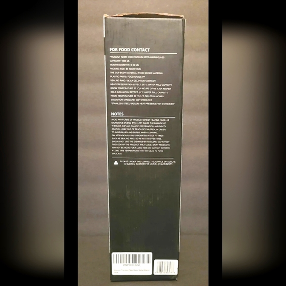 JahFajh Thermos Vacuum Insulated Flask Keeps Hot & Cold Drinks - Picture 2 of 3